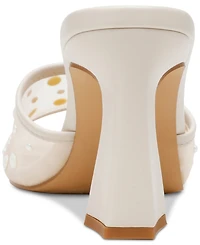 Dv Dolce Vita Women's Yossi Pearl Mesh Slide Dress Sandals