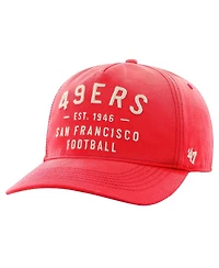 '47 Brand Men's Scarlet San Francisco 49ers Dusted Laramie Hitch Adjustable Hat