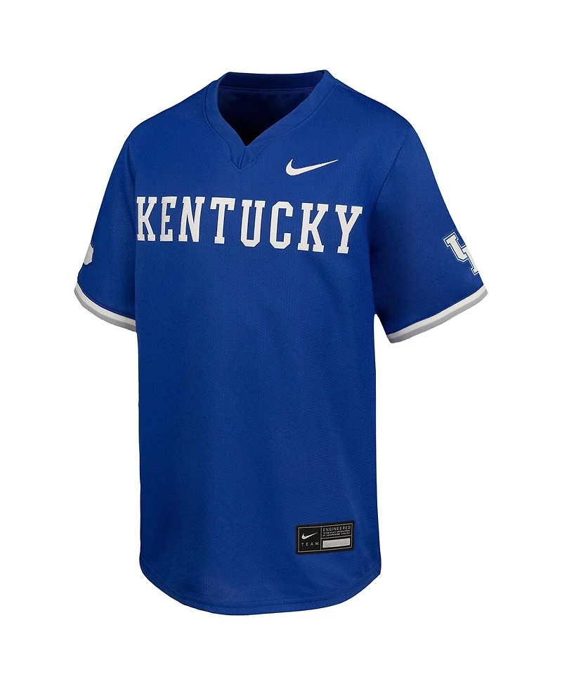Nike Big Boys and Girls Royal Kentucky Wildcats Limited Baseball Jersey