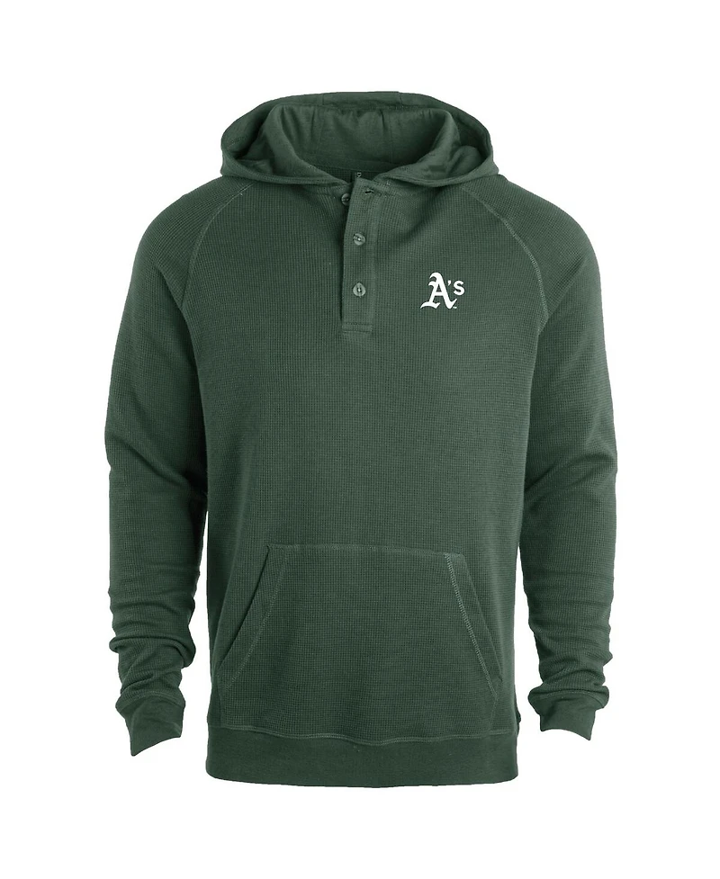 Dunbrooke Men's Green Athletics Montana Raglan Pullover Hoodie