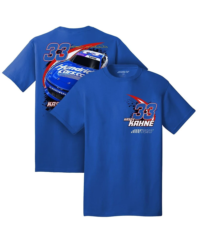 Richard Childress Racing Team Collection Men's Royal Kasey Kahne Nascar Xfinity Series HendrickCars.com T-Shirt