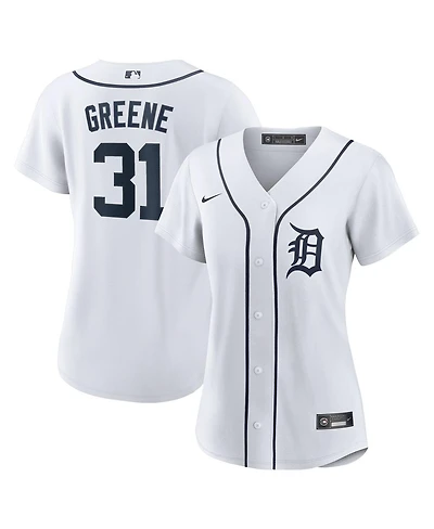 Nike Women's Riley Greene White Detroit Tigers Home Replica Player Jersey