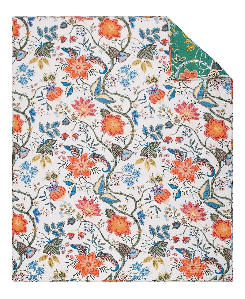 Levtex Carmina Reversible Quilted Throw, 50" x 60"
