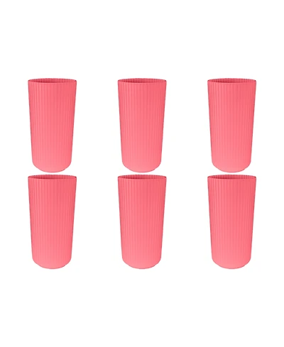Abode Homewares Mesa Jumbo Glasses, Set of 6