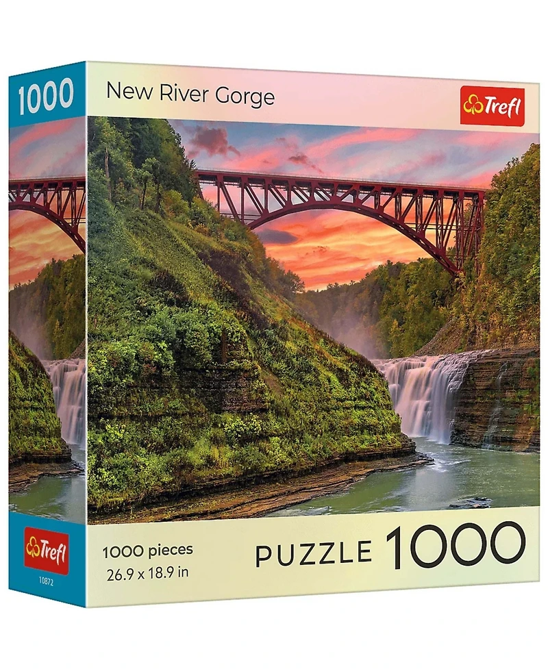 Trefl Red 1000 Piece Puzzle - National Parks New River Gorge