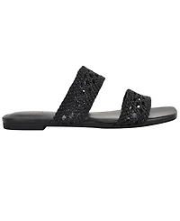 Calvin Klein Women's Florency Woven Slip-On Flat Sandals