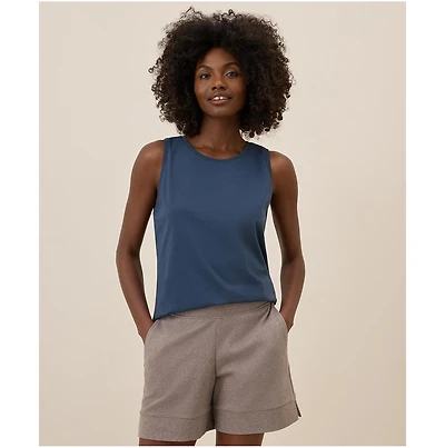 Pact Women's Organic Cotton Softspun High Neck Tank