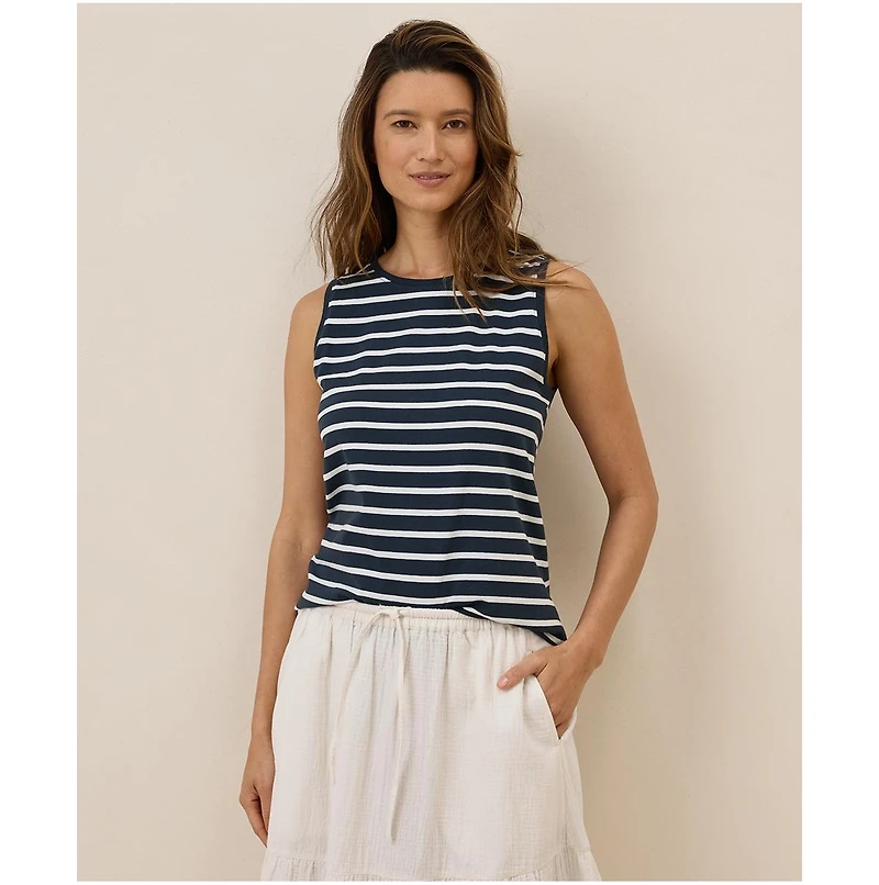 Pact Women's Organic Cotton Softspun High Neck Tank