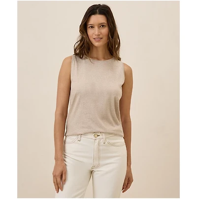 Pact Women's Organic Cotton Softspun High Neck Tank