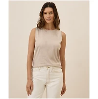 Pact Women's Organic Cotton Softspun High Neck Tank