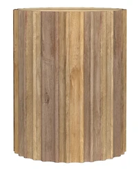 Simpli Home 20" Mango Wood Rolf Side Table