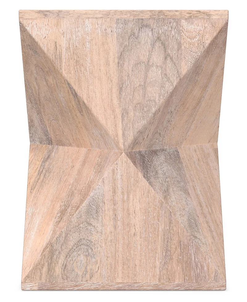 Simpli Home 19" Mango Wood Sutton Side Table