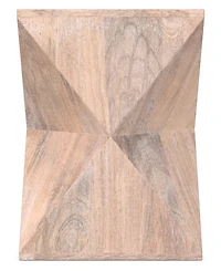 Simpli Home 19" Mango Wood Sutton Side Table