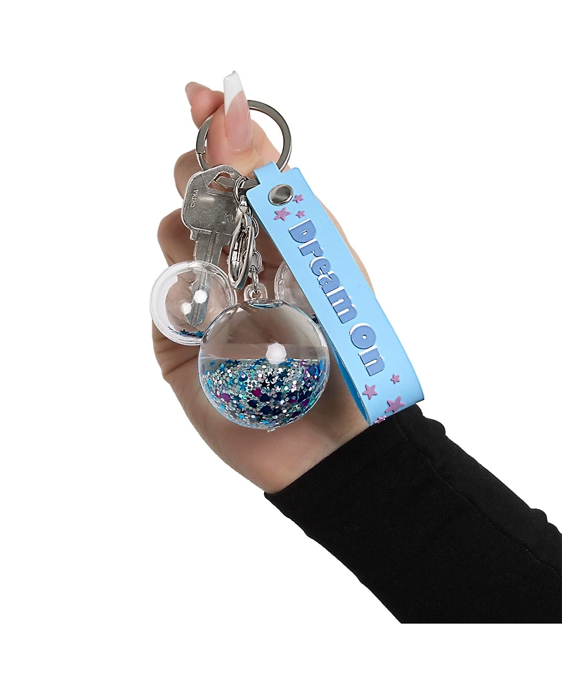 Disney Mickey Mouse Dream On Keychain with Floating Beads