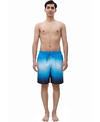 Rokka&Rolla Men's 8" Mesh Lined Swim Trunks