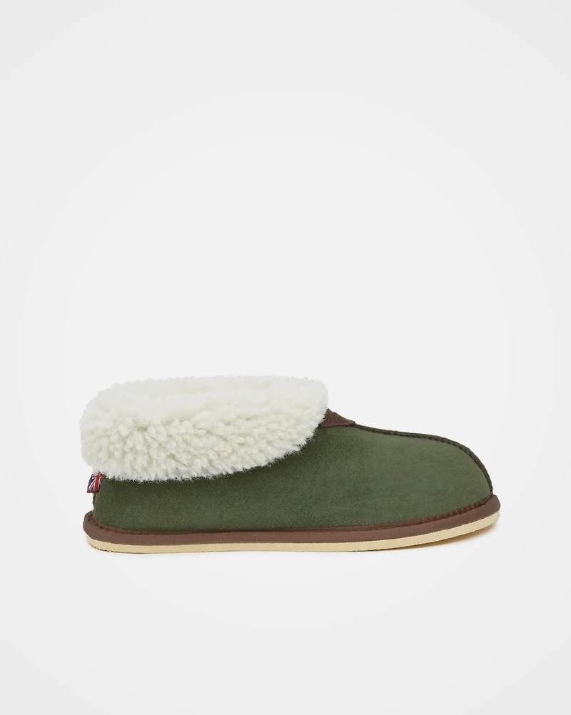 Celtic & Co. Ladies' Shearling Bootee Slippers