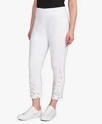 Ruby Rd. Petite Embroidered Ankle Pants