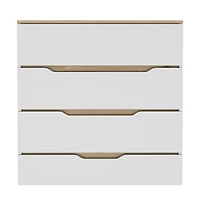 Spacious Four-Drawer Dresser for Clothes and Accessories