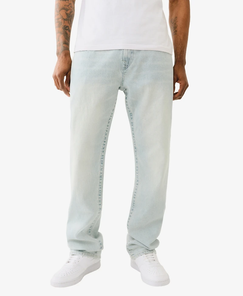 True Religion Men's Ricky Big T Straight Jeans