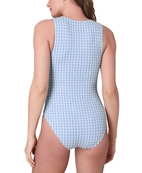 Andie Women's The Malibu Gingham One-PIece Swimsuit