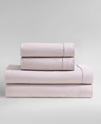 Closeout! Calvin Klein Washed Cotton Percale 4-Pc. Sheet Set