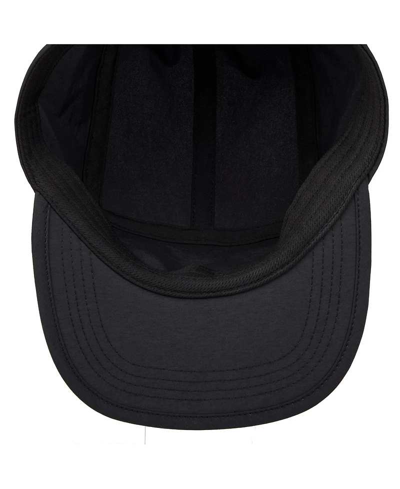 New Balance Men's Flying Logo Black 5-Panel Camper Hat