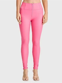 Freddy Women's Faux Leather High-Rise Sculpting Skinny Pants