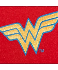 Justice League Girls Dc Comics Wonder Woman Ringer T-Shirt