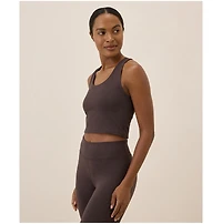 Pact Women's On the Go-To Crop Tank Made With Organic Cotton