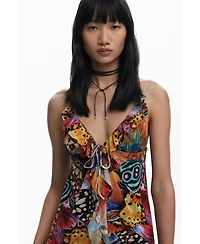 Desigual Women's T-shirt designed by Mr. Christian Lacroix