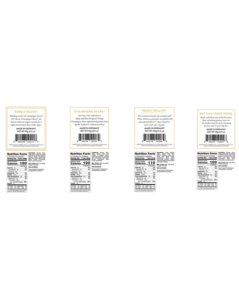 Sugarfina Will you Be My Bridesmaid Bundle, 4 Pieces