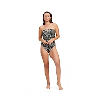 Luma Gottex Women's Artsy Chic V Wire Bandeau One Piece