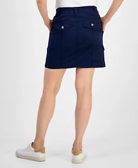 Style & Co Petite Zig Zag Mid-Rise Mini Skirt, Exclusively at Macy's