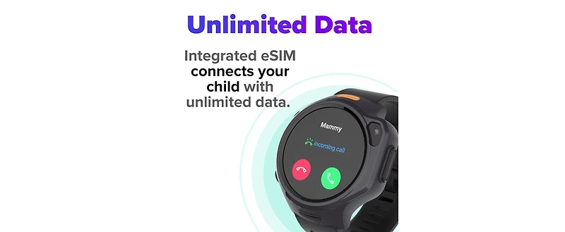 myFirst Fone R2 (Mixed Berries) Kids Smartwatch Phone with Gps Tracker, Video Calls, Messaging, Sos Button, eSIM Technology