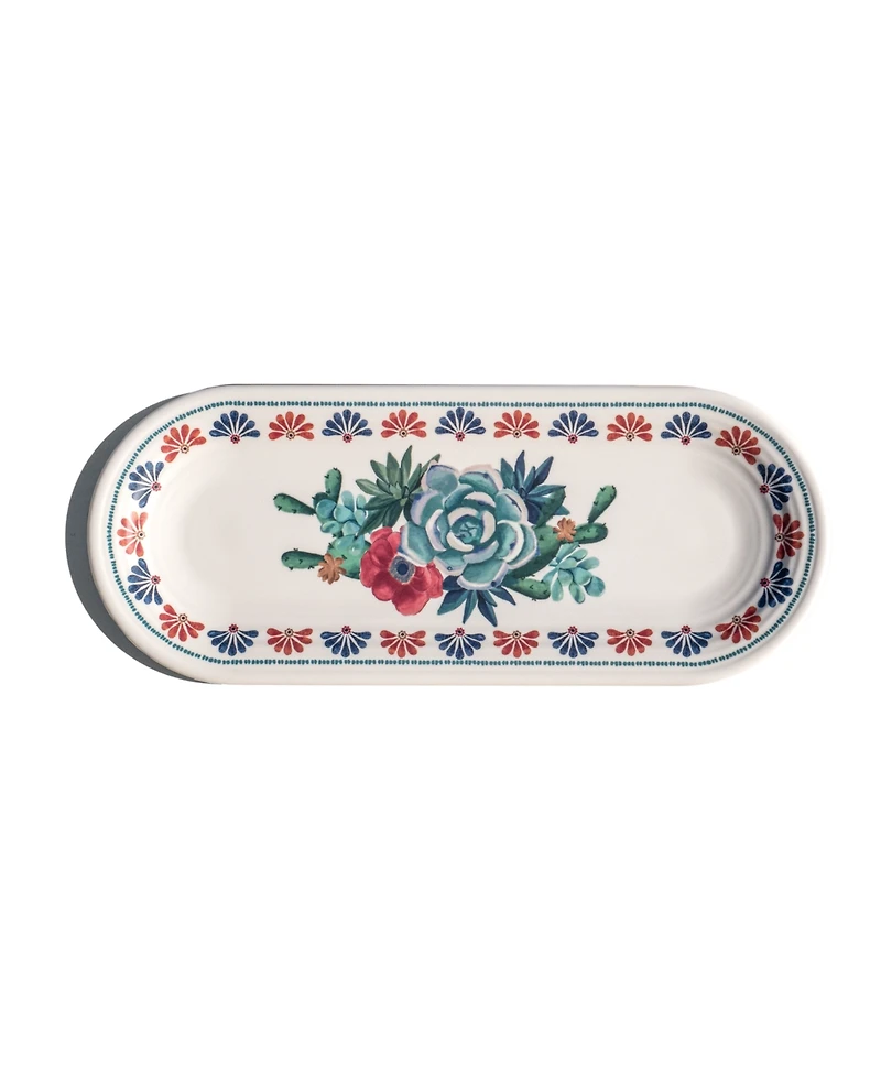 Abode Homewares Desert Succulent Sandwich Tray