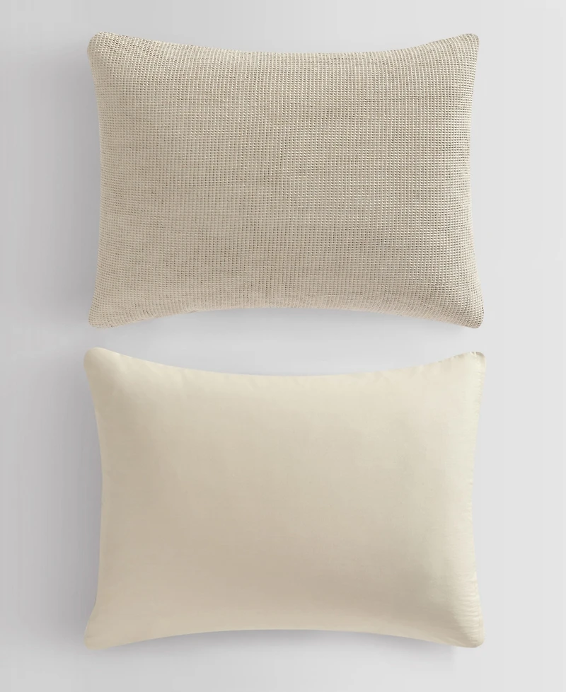 Calvin Klein Microwaffle Melange 3-Pc. Comforter Set