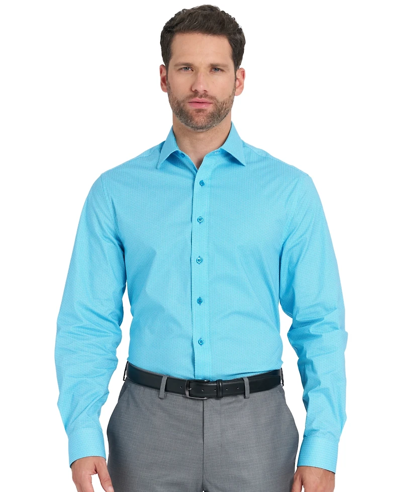 Nick Graham Men's Kaleidoscope Star Dress Shirt