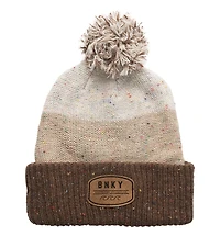 BinkyBro Boys Sundance Pom - Raven Beanie