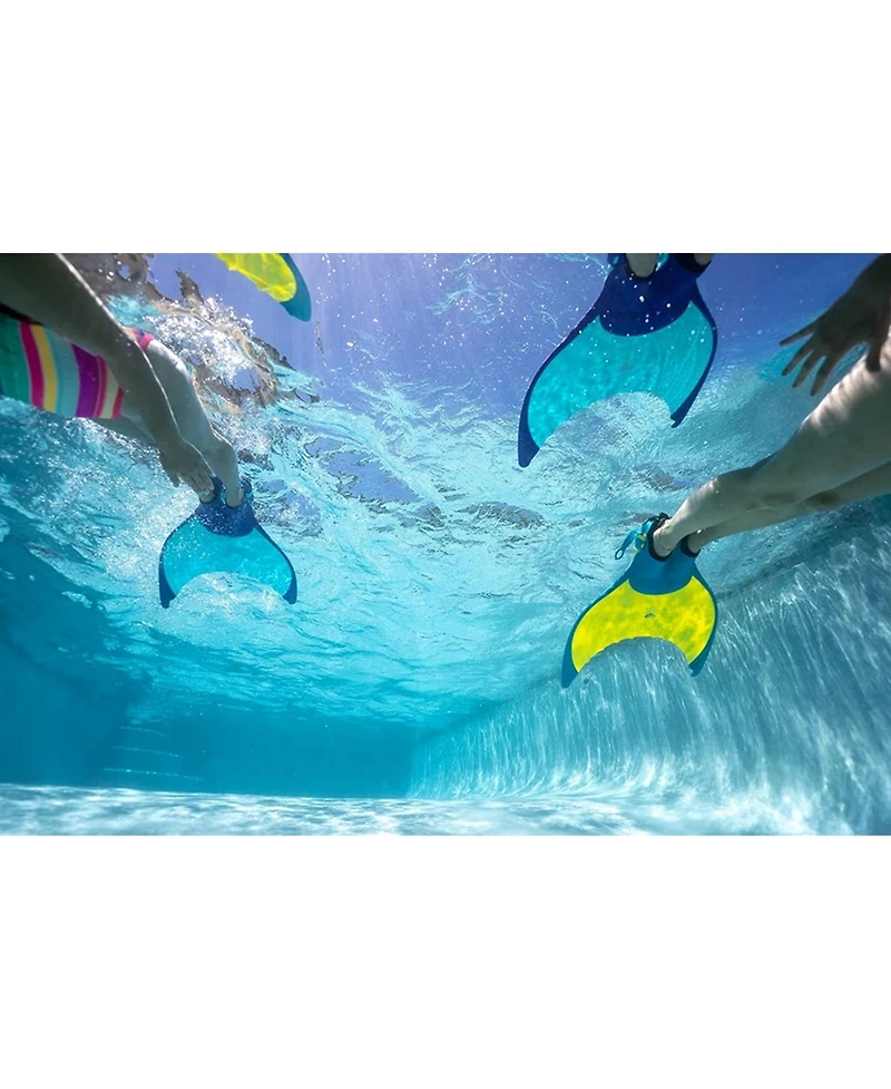 Kids Mermaid Linden Monofin, easily propels and glides through the water