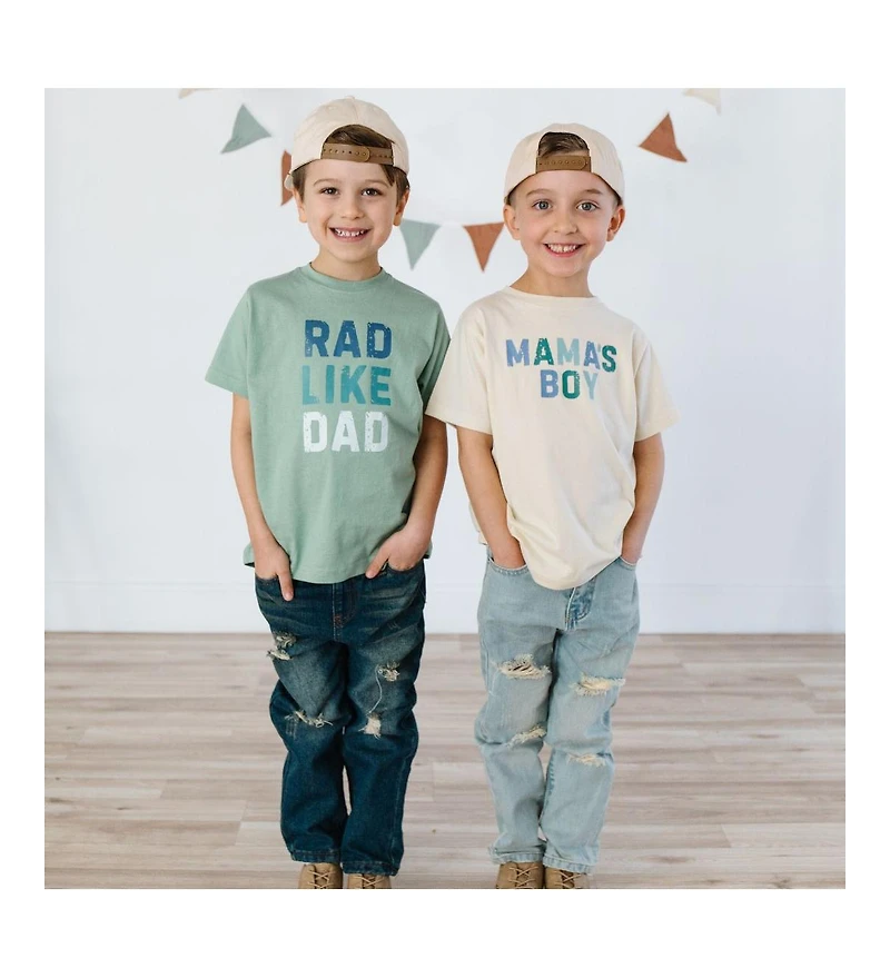Sweet Wink Toddler Boys Mama's Multi Short Sleeve T-Shirt