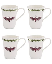 Portmeirion Botanic Garden Lotus Blossom Mugs, Set of 4