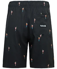 Hurley Big Boys Ditsy Birds Pull-On Swim Shorts