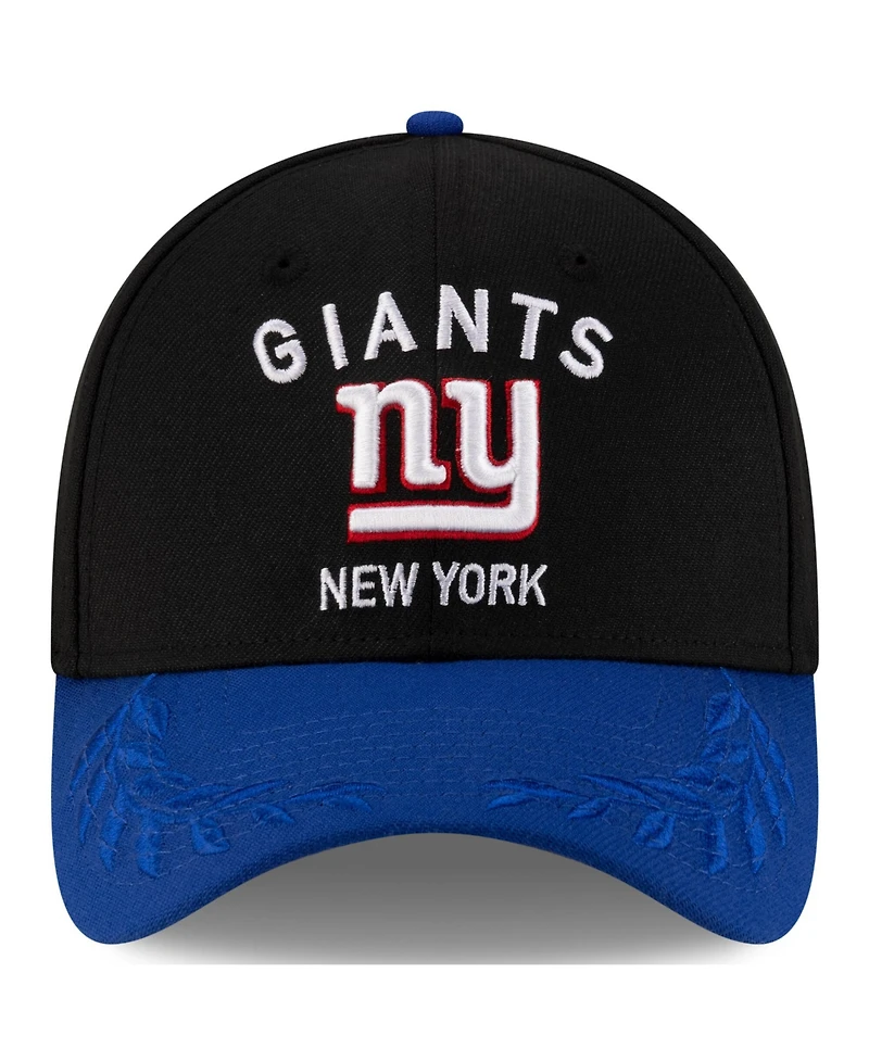 New Era Men's /Royal York Giants 2025 Nfl Draft 39THIRTY Flex Hat