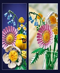 Lego Botanicals Petite Sunny Bouquet Toy Building Set, 373 Pieces
