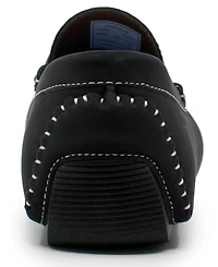Akademiks Men's Weston Slip On Buckle Loafers