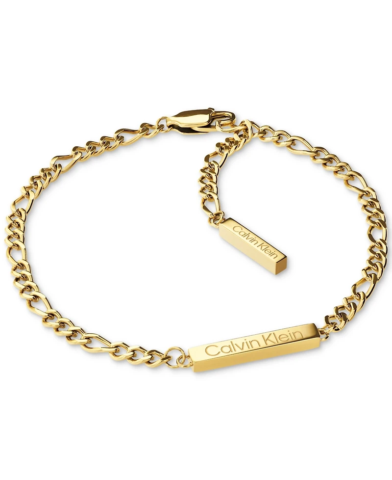 Calvin Klein Stainless Steel 3-Pc. Set Mixed Chain Bracelets