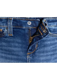 Gerber Baby Boys Neutral Straight Fit Jeans With Elastic Back