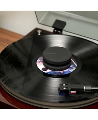 Fluance RT82 Reference High Fidelity Vinyl Turntable Record Player with Ortofon Om 10 Cartridge, Speed Control Motor, Weight, 3 1 Stylus and
