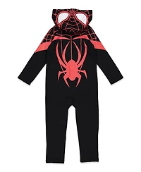 Avengers Baby Boys Captain America Iron Man Zip Up Cosplay Coverall