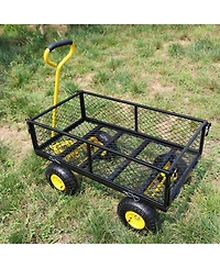Cart Garden cart trucks make it easier to transport firewood